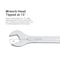 Capri Tools 25 mm x 28 mm Super-Thin Open End Wrench, Metric CP11850-2528 - alternate 4